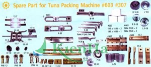 Spare Parts of Tuna Packing Machine